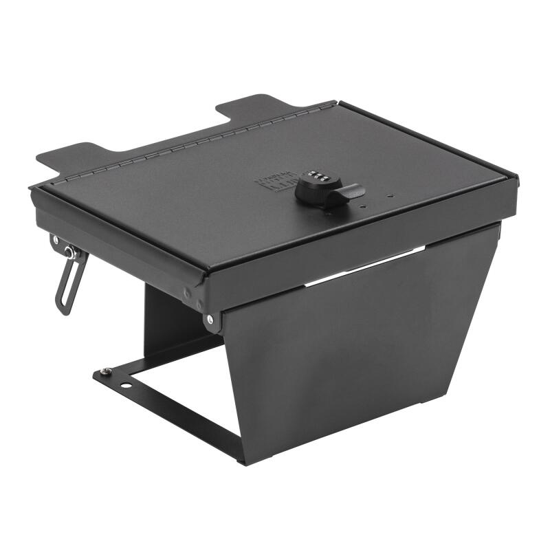 GMC Sierra 3500HD Console Safe - Tuffy Products - W/ Combo Lock, Flow-Thru Console - Black - `20-`24